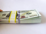 100 Pcs $100 Dollar Paper Play Money Movie Props Banknotes