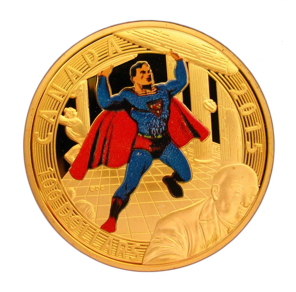 トランプ前米大統領 2015 $20 ICONIC SUPERMAN スーパーマン 銀貨 #1