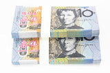 Australian Dollar AUD Banknotes Paper Play Money Movie Props