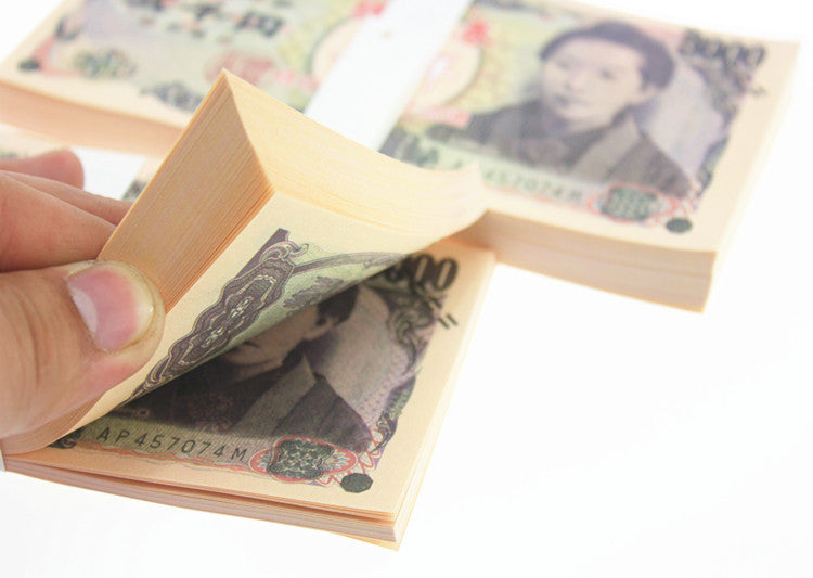 Japanese Yen JPY Banknotes Paper Play Money Movie Props