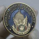 US Arizona Phoenix Police Badge Challenge Coin