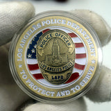 LAPD Los Angeles Police Officer Badge Challenge Coin