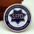 SFPD San Francisco Police Badge Challenge Coin
