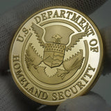 US CBP Border Patrol Agent Badge Challenge Coin 