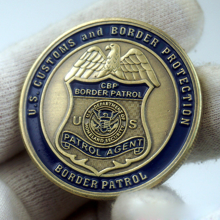 CBP Border Patrol Agent Badge Challenge Coin – Coin Souvenir