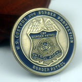 CBP Border Patrol Agent Badge Challenge Coin 