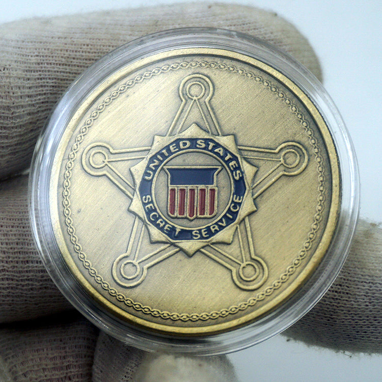 USSS US Secret Service Badge Challenge Coin Coin Souvenir