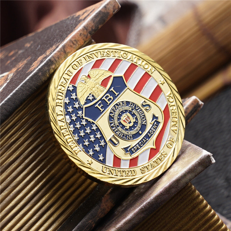 US FBI Special Agent Badge Challenge Coin – Coin Souvenir