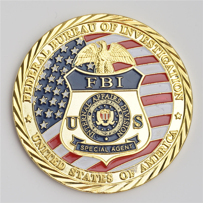 FBI SPECIAL AGENT バッジ US FBI Special Operations Division Special Agent Badge Replica