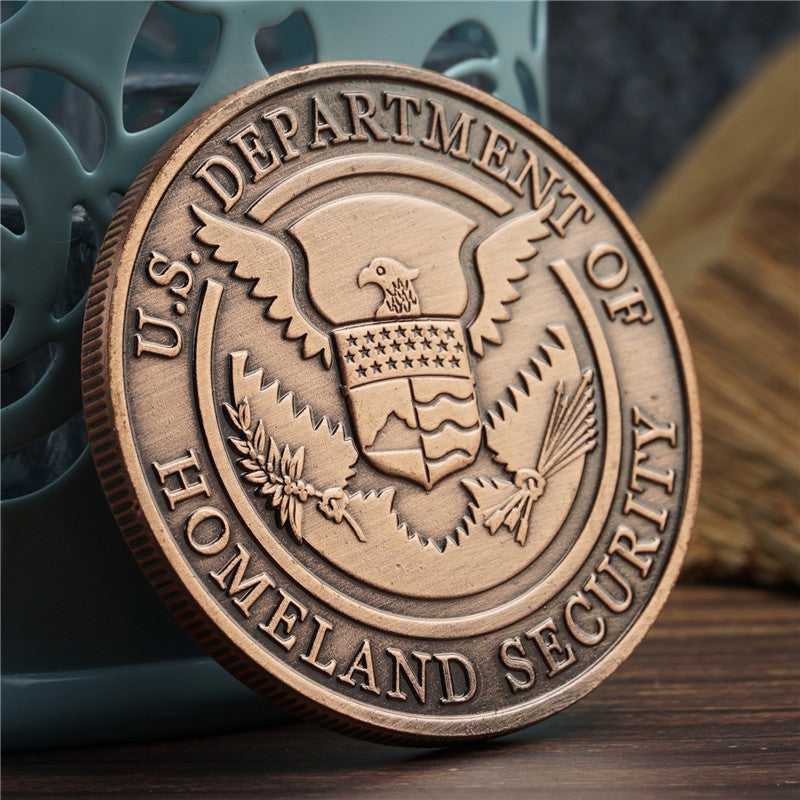 USSS Federal Law Enforcement Badge Challenge Coin