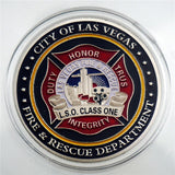Las Vegas Fire & Rescue Department Duty Honor Badge Challenge Coin