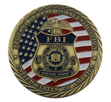 US FBI Special Agent Badge Military Challenge Coin