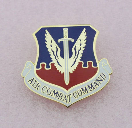 USAF Air Combat Command Chest Badge Emblem Lapel Pin Replica Movie Props