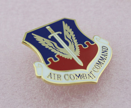 USAF Air Combat Command Chest Badge Emblem Lapel Pin Replica Movie Props
