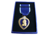 US Purple Heart Meritorious Service Medals for Military Merit With Box