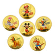 Disney 6 Gold Coin Set