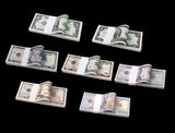 100x 7 Bundles All Denominations Full Print Bills Mix Stacks New Series Copy Prop Money