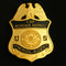 CBP Border Patrol Agent Badge Solid Copper Replica Movie Props