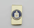 US CIA Metal Badge Money Clip