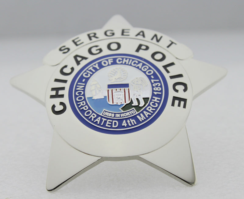 Chicago Sergeant Police Badge