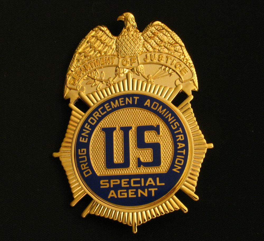 US FBI Special Agent Badge Solid Copper Replica Movie Props – Coin Souvenir