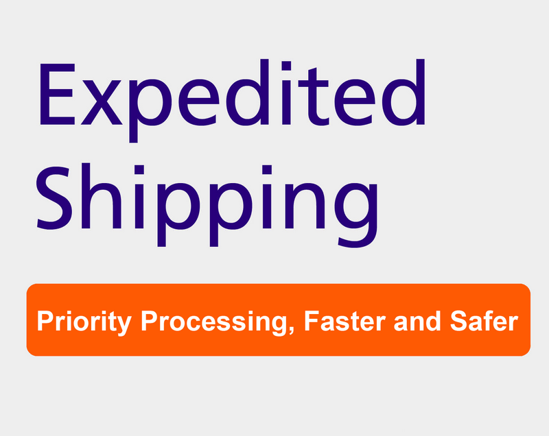 Expedited Processing and Priority Shipping
