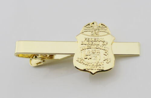 FBI Badge Cufflinks/ Lapel Pin/ Tie Clip