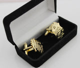 A Pair of FBI Badge Pin Cufflinks With Gift Box
