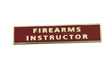 Firearms Instructor Citation Bar Police Merit Award Uniform Lapel Pin