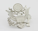 US National Emblem Silver Hat Badge Replica Cosplay Movie Props