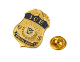 US Police Badge Lapel Pin Cop Brooch 9 Styles