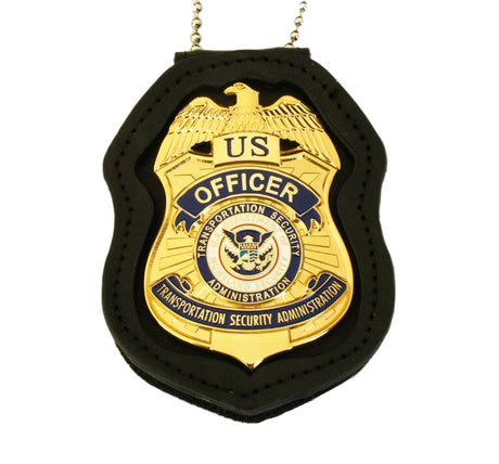 US DHS TSA Officer Badge Solid Copper Replica Movie Props