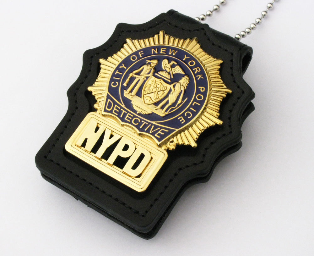NYPD New York Police Detective Badge Solid Copper Replica Movie
