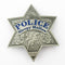 US TV Series Sleepy Hollow Police Badge Solid Copper Replica Movie Props