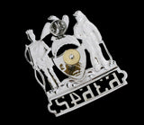 NYPD New York Police Hat Cap Badge Replica Movie Props No. 63642