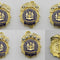 NY New York Police Badge Replica Movie Props 1/2/3/4/5 Star