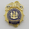 NY New York Police Badge Replica Movie Props 1/2/3/4 Star (Optional)