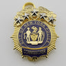 NY New York Police Badge Replica Movie Props 1/2/3/4/5 Star