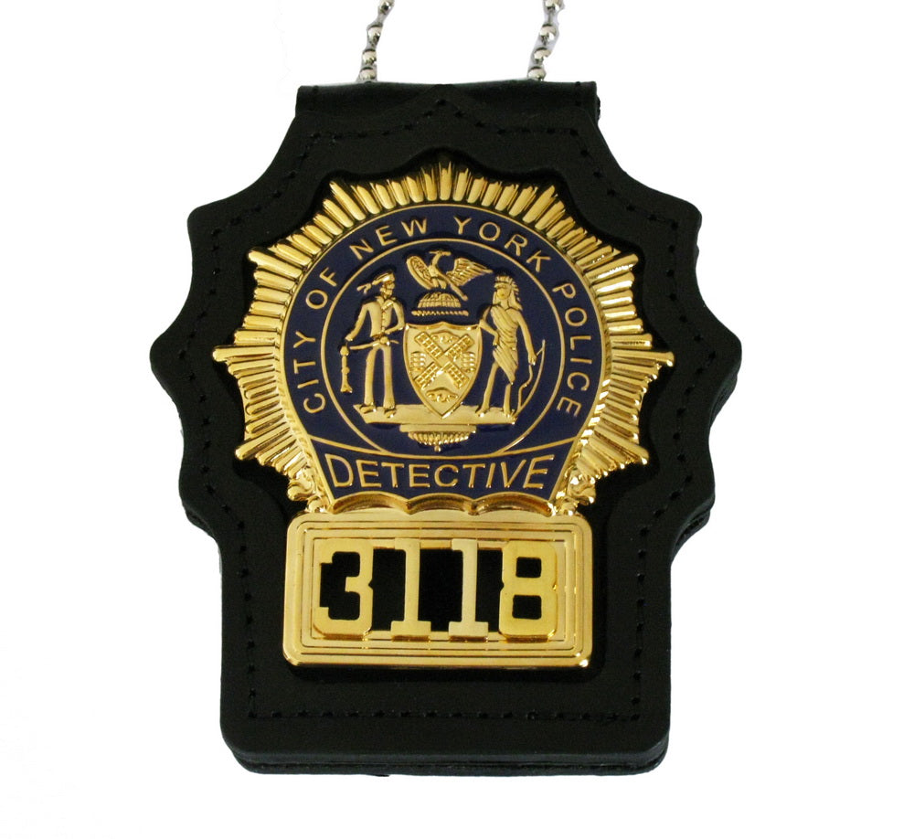 【新作得価】NYPD DETECTIVE バッジ 個人装備