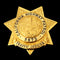 US CHP Traffic Officer Badge California Highway Patrol Replica Movie Props With Number 5872