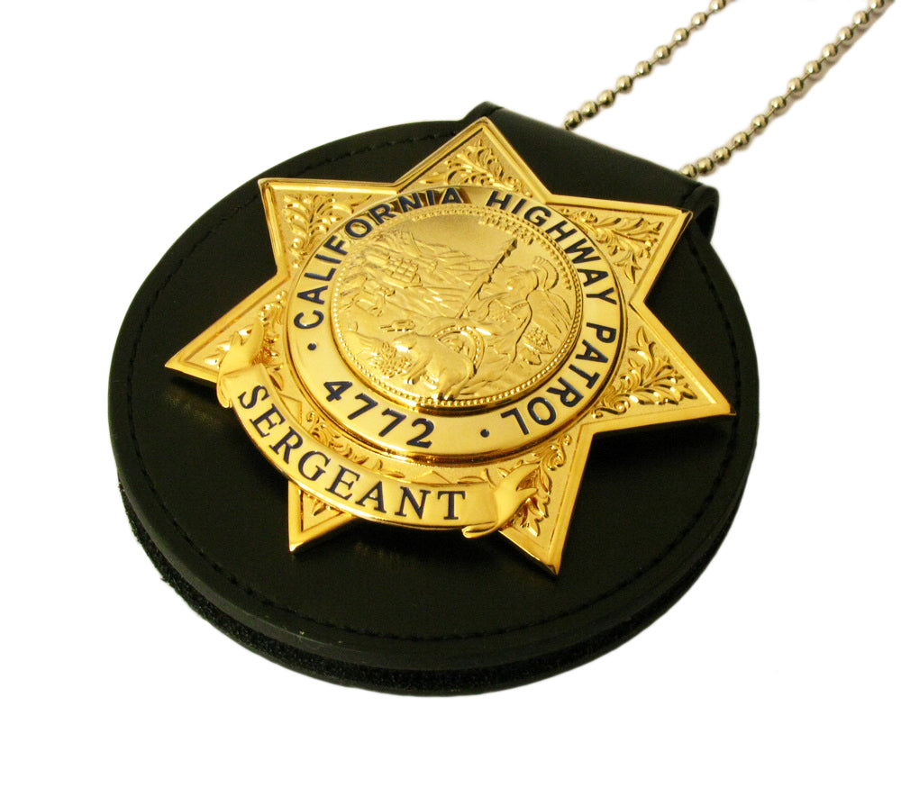 【特別送料無料！】 Badge SERGEANT CHP US California Replica Patrol Highway コスプレ小物