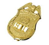 NYPD New York Police Sergeant Badge Replica Movie Props With No.911