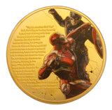 Captain America: Civil War Marvel Comics Superhero 24K Gold Plated Commemorative coin
