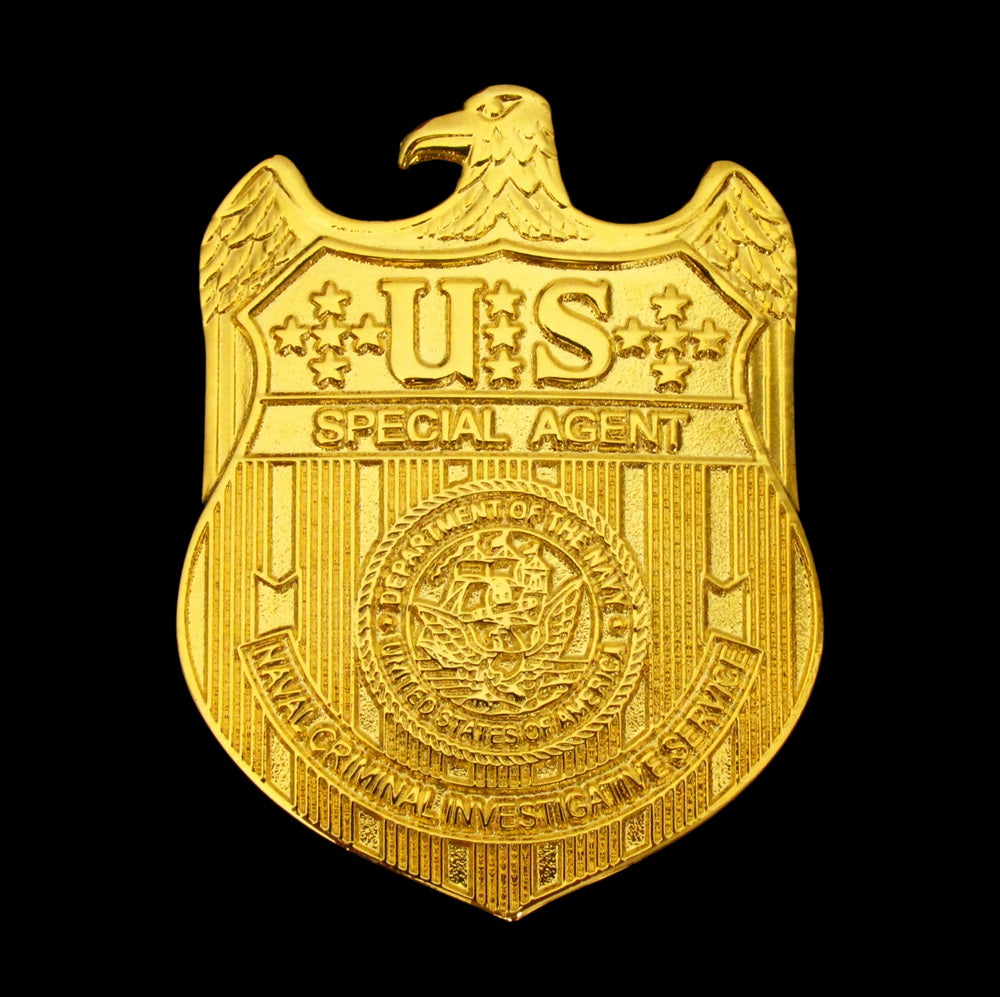 US NCIS Special Agent Clip-on Badge 1.9