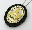 LAPD Police Officer #54928 Los Angeles Police Badge Solid Copper Replica Movie Props