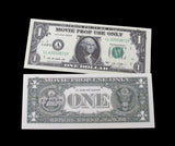 100x $1 Full Print Bills Stack Copy Dollar Movie Prop Money New Style