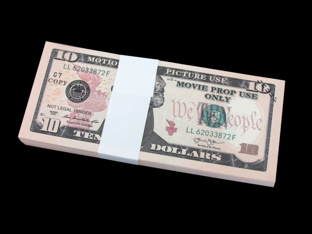 $1,000 Full Print New Series Prop Money Double Sided Bills Stack – Coin  Souvenir