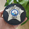 Chicago Police Officer Police Badge Solid Copper Replica Movie Props With Number 1277