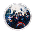 The Avengers Marvel Comic Superhero Poster Colored Silver Commemorative Coin
