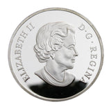 Canada Wild Flower Bird Duck Silver Commemorative Coin